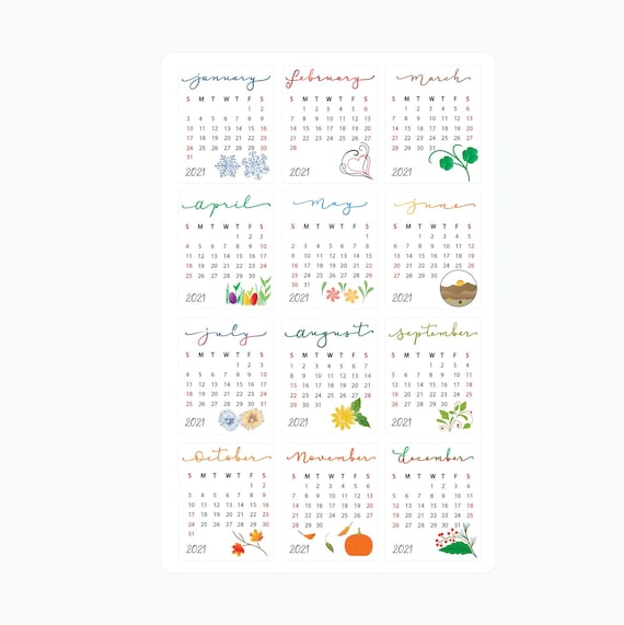 My Pretties 2023 2024 Calendar Stickers Planner Stickers - Temu