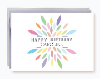 Personalized Birthday card for Teacher | Personalized Birthday card for Her | Birthday Card for For Mom | Daughter | Niece