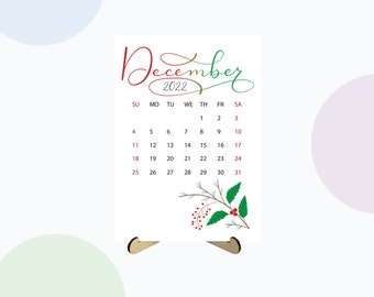 Edition #12 16 Months Desktop 2020-2021 Monthly Magnetic/Desk Calendar 