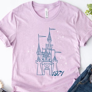 Castle Shirt, Vintage Style WDW TShirt, Retro Theme Park Shirt, Vintage Inspired Castle Tee, Cute Shirt for Women, Unisex t-shirt