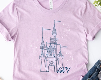 Castle Shirt, Vintage Style WDW TShirt, Retro Theme Park Shirt, Vintage Inspired Castle Tee, Cute Shirt for Women, Unisex t-shirt