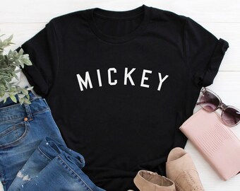 Mickey T-Shirt (more colors avail), Disney Shirts, College Shirt, Mickey Shirt, Disney Family Shirt, Matching Disney, Disney Couple Shirt
