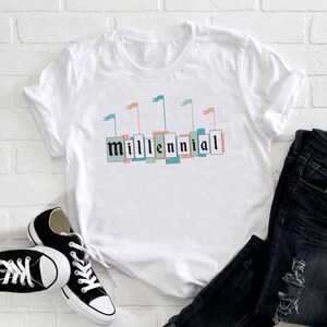 Millennial Disney Inspired Shirt, Childless Millennials TShirt, Disney World Shirt, Disneyland TShirt, Funny Disney Shirt, Cute Disney Shirt