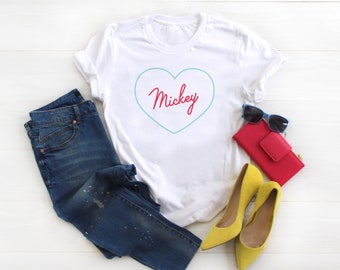 Mickey Mouse Inspired T-Shirt Unisex, Disney Vacation Shirt, Disney World Shirt, Disneyland Shirt, Mickey T-Shirt, Disney Family Shirts