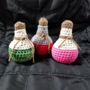 Crochet Potion Bottle