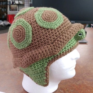Crochet Turtle Hat