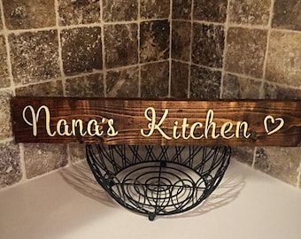 Nana’s Kitchen - Grandma’s Kitchen - Mom’s Kitchen - Gift for Grandma - Gift for Nana - Kitchen Decor Gift