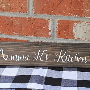 Nanas Kitchen Grandmas Kitchen Moms Kitchen Gift for Grandma Gift for Nana Kitchen Decor Gift image 4