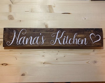 Nanas Kitchen - Grandma’s Kitchen - Gifts for Nana - Moms Kitchen - Gifts for Grandma -Kitchen Gifts For Mom - Gift for Nana