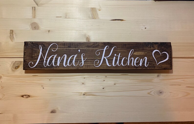 Nanas Kitchen Grandmas Kitchen Moms Kitchen Gift for Grandma Gift for Nana Kitchen Decor Gift image 2