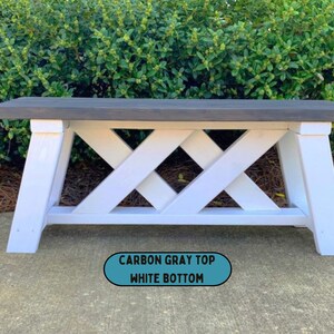 Outdoor Bench Indoor Bench Hallway Bench Entryway Bench Wooden Bench Personalized Bench image 6