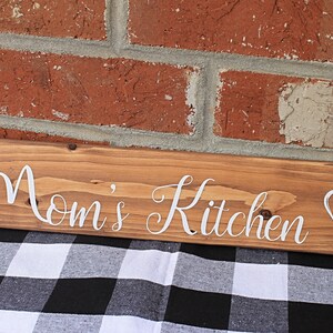 Nanas Kitchen Grandmas Kitchen Moms Kitchen Gift for Grandma Gift for Nana Kitchen Decor Gift image 3