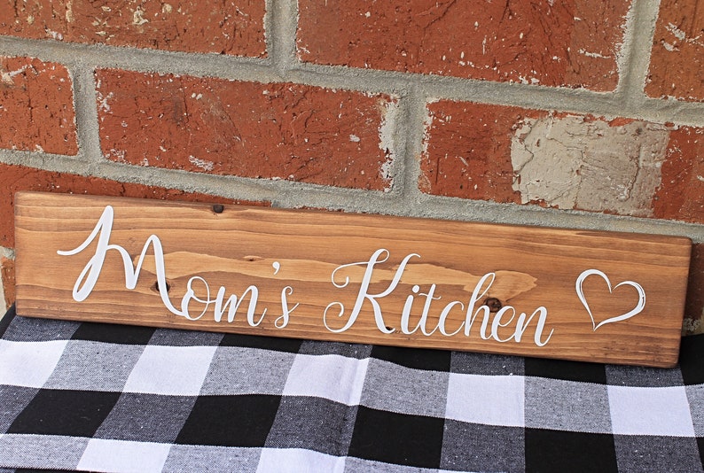 Nanas Kitchen Grandmas Kitchen Moms Kitchen Gift for Grandma Gift for Nana Kitchen Decor Gift image 3