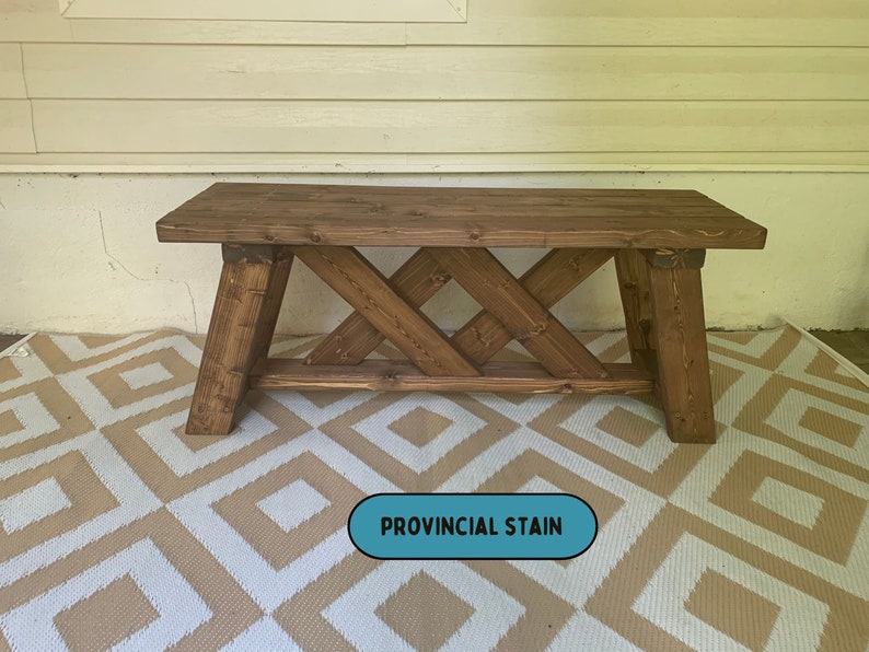 Outdoor Bench Indoor Bench Hallway Bench Entryway Bench Wooden Bench Personalized Bench image 2