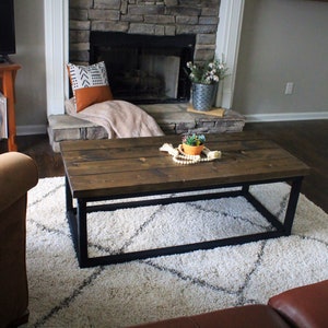 Coffee Table - Rustic Table - Rustic Coffee Table - Home and Living - Living Room Furniture - Farmhouse Coffee Table - Rustic Table