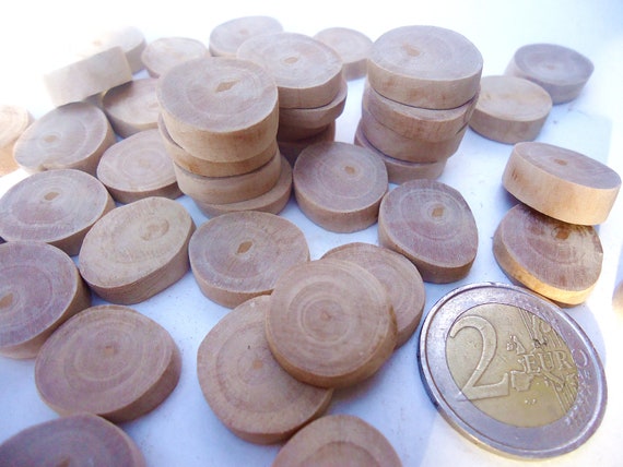 Wood Discs for Crafts 20/45 Pcs Branch Slices Bark 