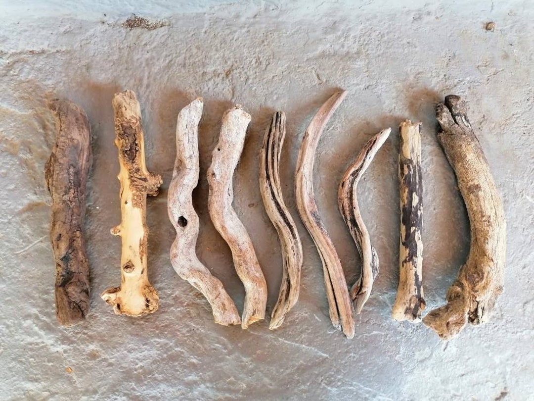 9 Driftwood Branches Driftwood for Crafts Bulk Driftwood Etsy