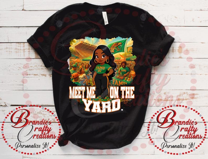Florida A&M University, Meet Me on the Yard PNG, FAMU, Digital Download ...