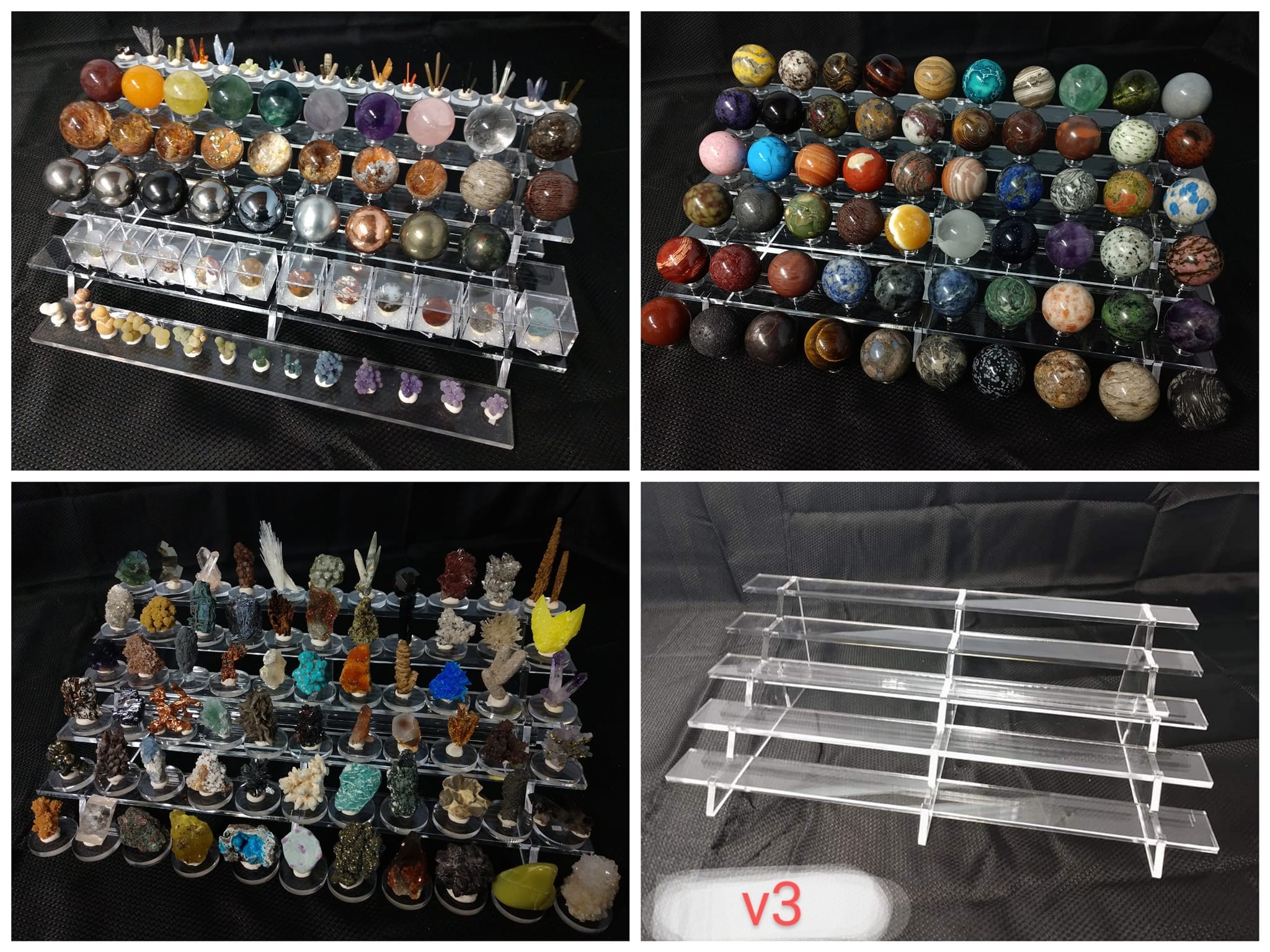 Single Riser Display Shelf Acrylic Riser Display Shelf -