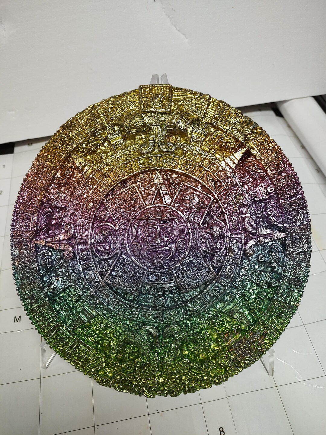 Bismuth Large Aztec Calendar by the Bismuth Smith - Etsy