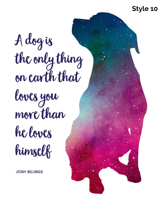 personalised dog prints