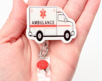 Rettungswagen Abzeichen Reel, EMS, Rettungssanitäter Abzeichen Reel - Rettungssanitäter Abzeichen Reel - EMT Abzeichen Reel - EMT Geschenk-Sanitäter- Medizinische Abzeichen Reel