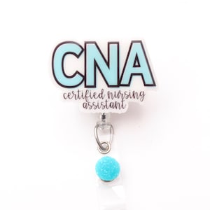 CNA-CNA Badge Reel-Badge Reel-Certified Nurse-CNA Gift-Gift for cna- Medical Badge Reel- Custom Badge Reel - Nurse Assistant