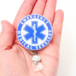 EMS Abzeichen Rolle- EMS- EMS Geschenk- Notfall medizinische Dienste- Abzeichen Reels, Krankenwagen Abzeichen Reel, Helden Geschenk