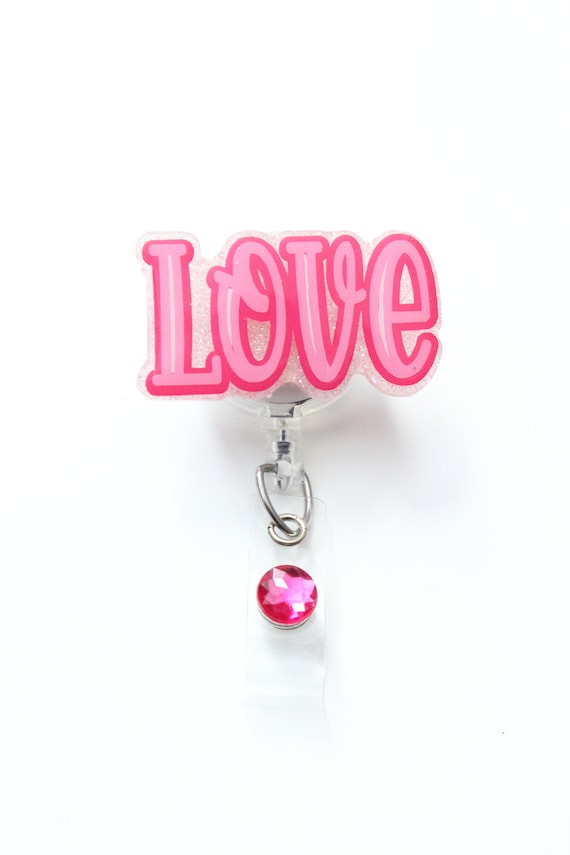 Love Badge Reel, Valentines Day Badge Reel, Love, Cute Badge Reel, Medical Badge  Reel 