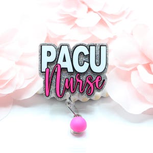 PACU, Post Anästhesie, Anästhesie Einheit, PACU Krankenschwester, Krankenschwester Abzeichen Reel, Krankenschwester Geschenk, PACU Nurse Geschenk