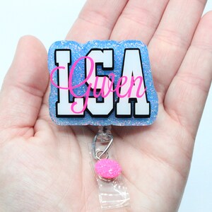 Licensed Surgical Assistant,Licensed Surgical Assistant Badge Reel, Surgical Assistant,Surgical Assistant Gift,LSA, Coworker Gift, ID Holder