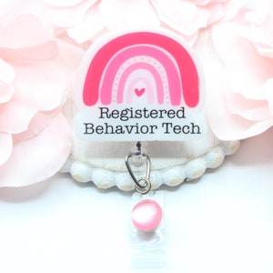 Geregistreerde gedragstechnicus, badgehaspel, gedragstechnologie, geregistreerd gedragstechnicus, cadeau gedragstechnicus, intrekbare badge