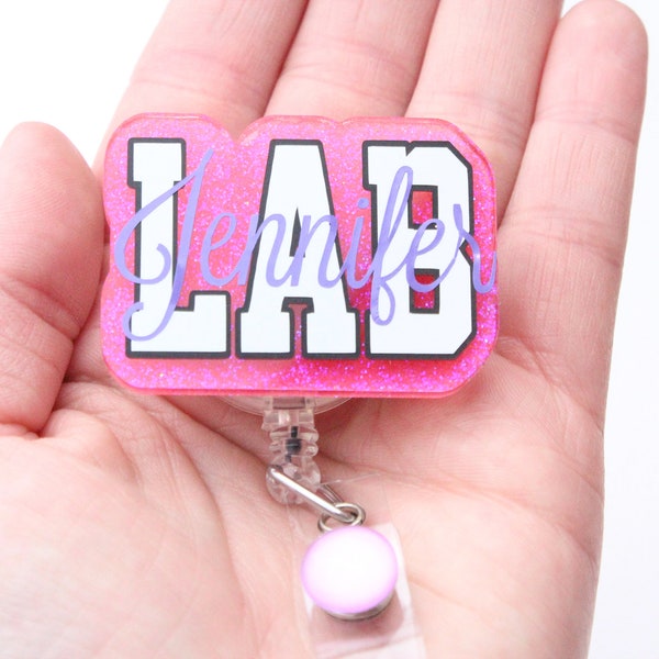 Lab, Lab Badge Reel, Laboratory Tech Badge Reel, Lab Tech, Lab Technician,Lab Tech Badge Reel, Badge Reels, Retractable Badge