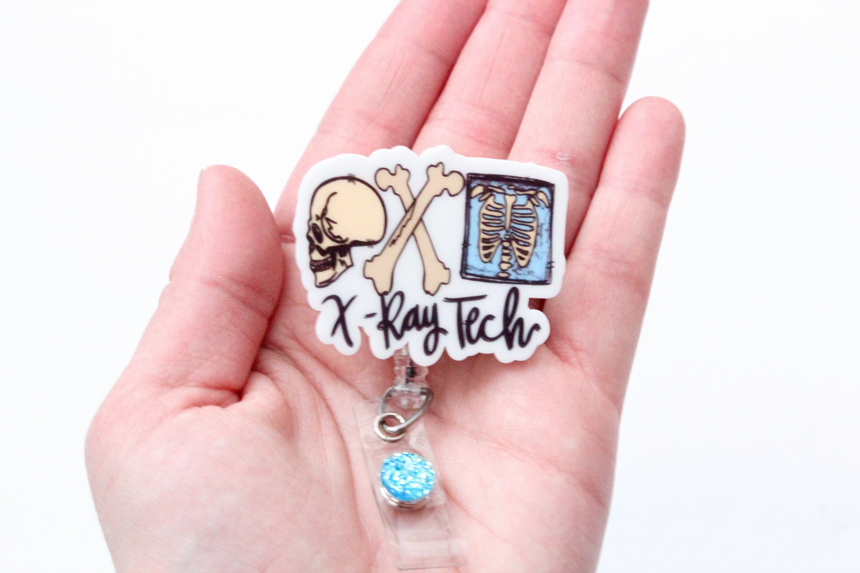 Xray Tech Badge Reelxray Tech Xray Technician Xray Badge Etsy