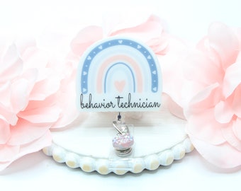 Behavioral Technician Badge Reel, Behavioral Technician, Behavioral Tech, Behavioral Technician Gift, Registered  Behavioral Therapist