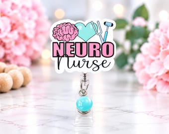 Krankenschwester, Neuro Badge Reel, Neuro, Neuro, Dermatology, Dermatologe, Dermatologie Abzeichen Reel, Abzeichen Reel, Gehirn, Gehirn Abzeichen Reel