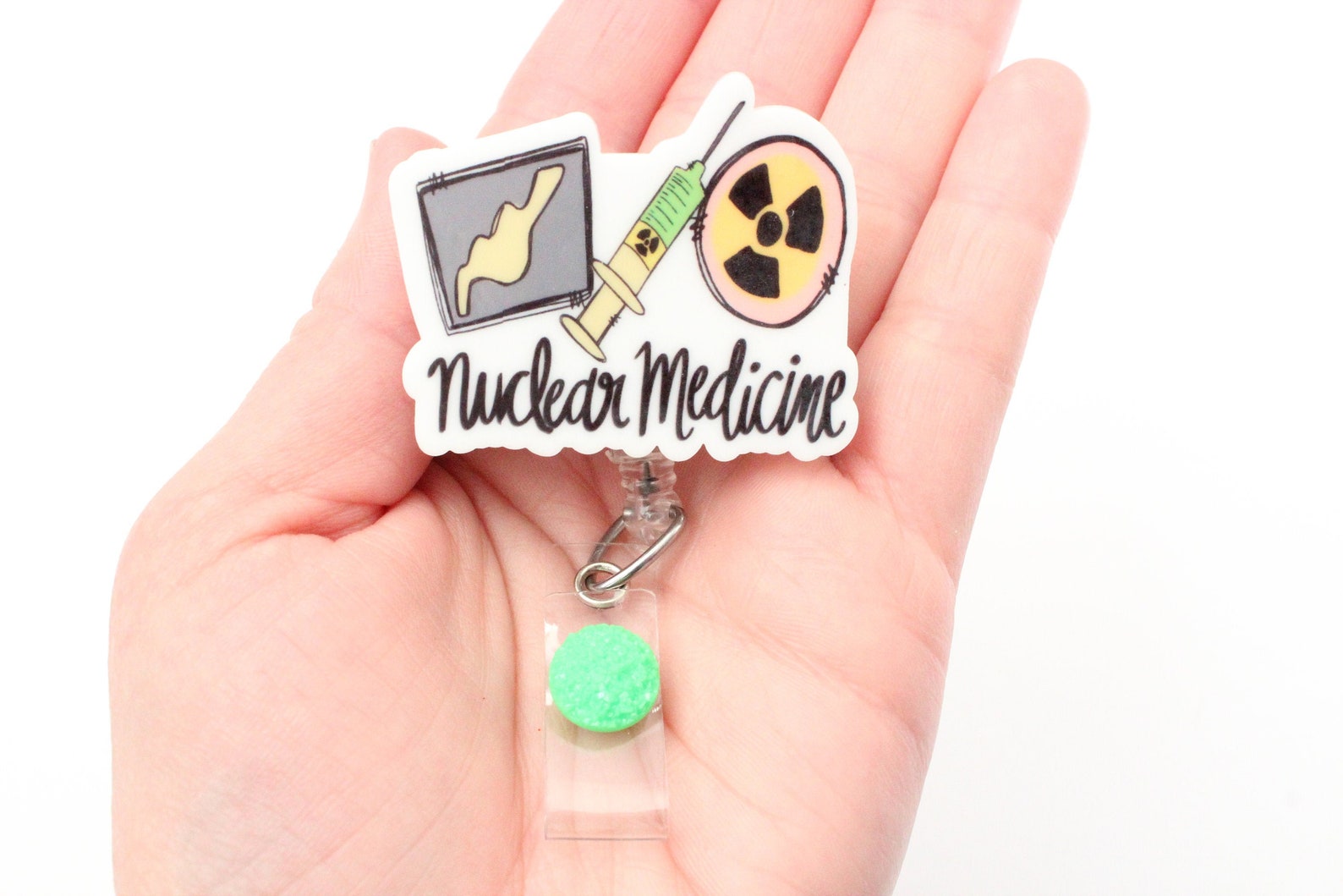 Nuclear Medicine Badge Reel Nuclear Medicine Nuclear Etsy