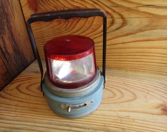 Vintage Ukrainian lantern 1970s - Signal lamp soviet - USSR vintage gift working - Lantern Lviv - vintage flashlight