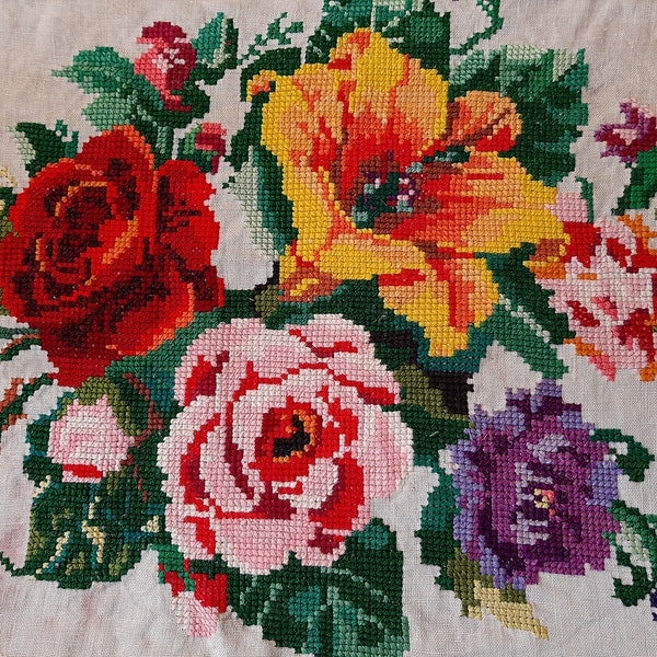 Folk Art Cross Stitch - Etsy