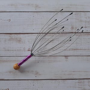 Head massage spider - Vintage scalp massager - Massage device for the head