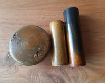 Antique Bakelite Door Knob Set - Vintage Hardware Parts