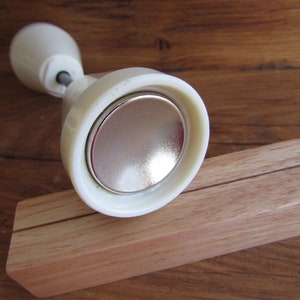 Vita dörrhandtag - Vintage metallknopp - Sovjetiska dörrhandtag - Ladugårdshandtag