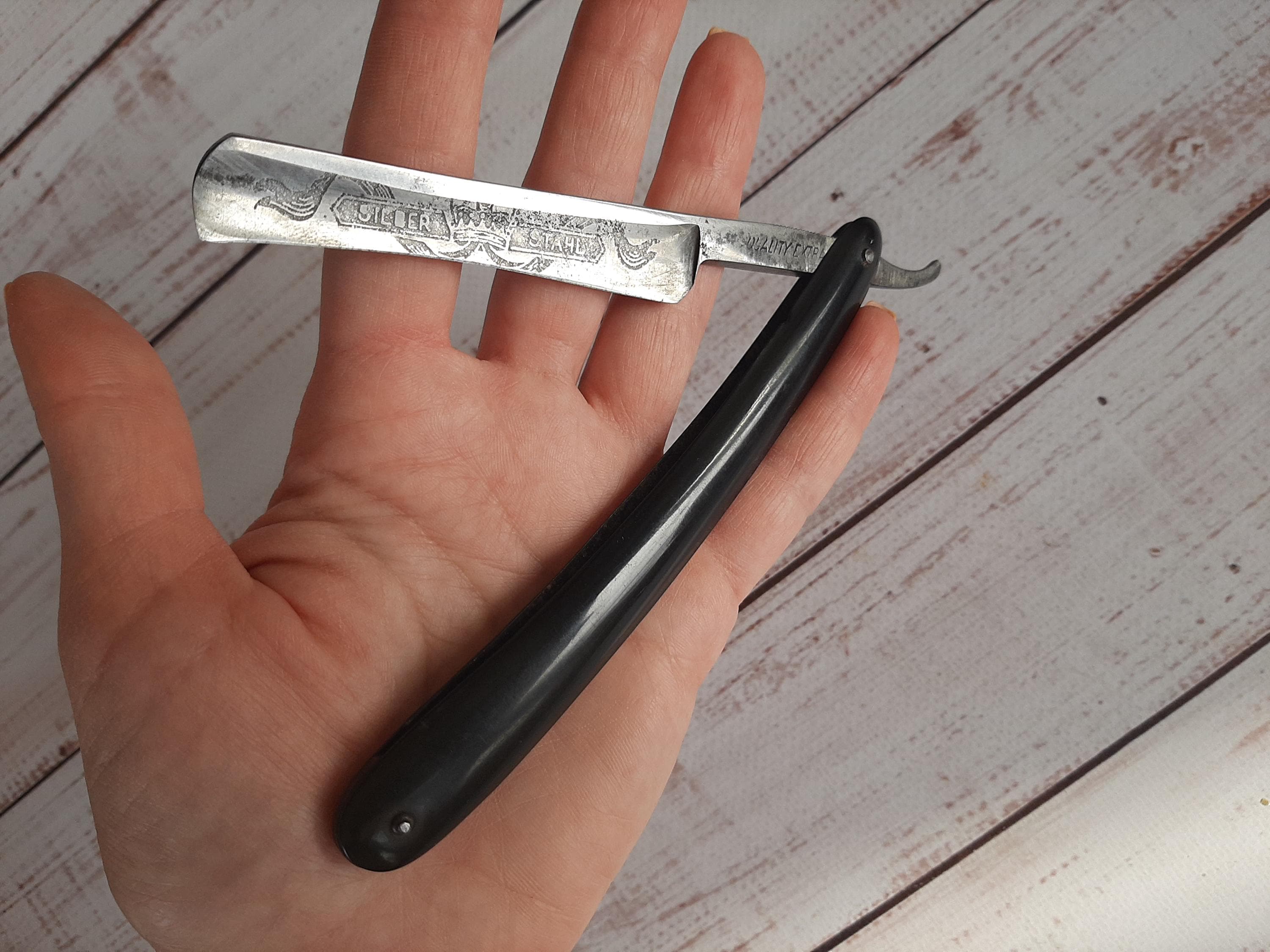 Solingen メンズ剃刀　レトロ Solingen men's razor - Etsy 日本