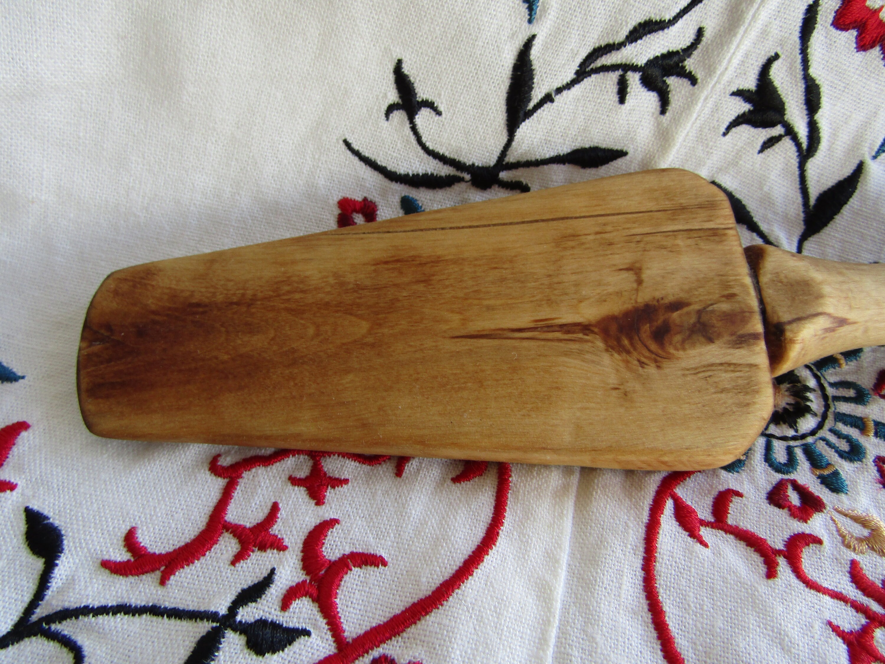 Hand Carved vintage spatula primitive wooden cooking tool Etsy