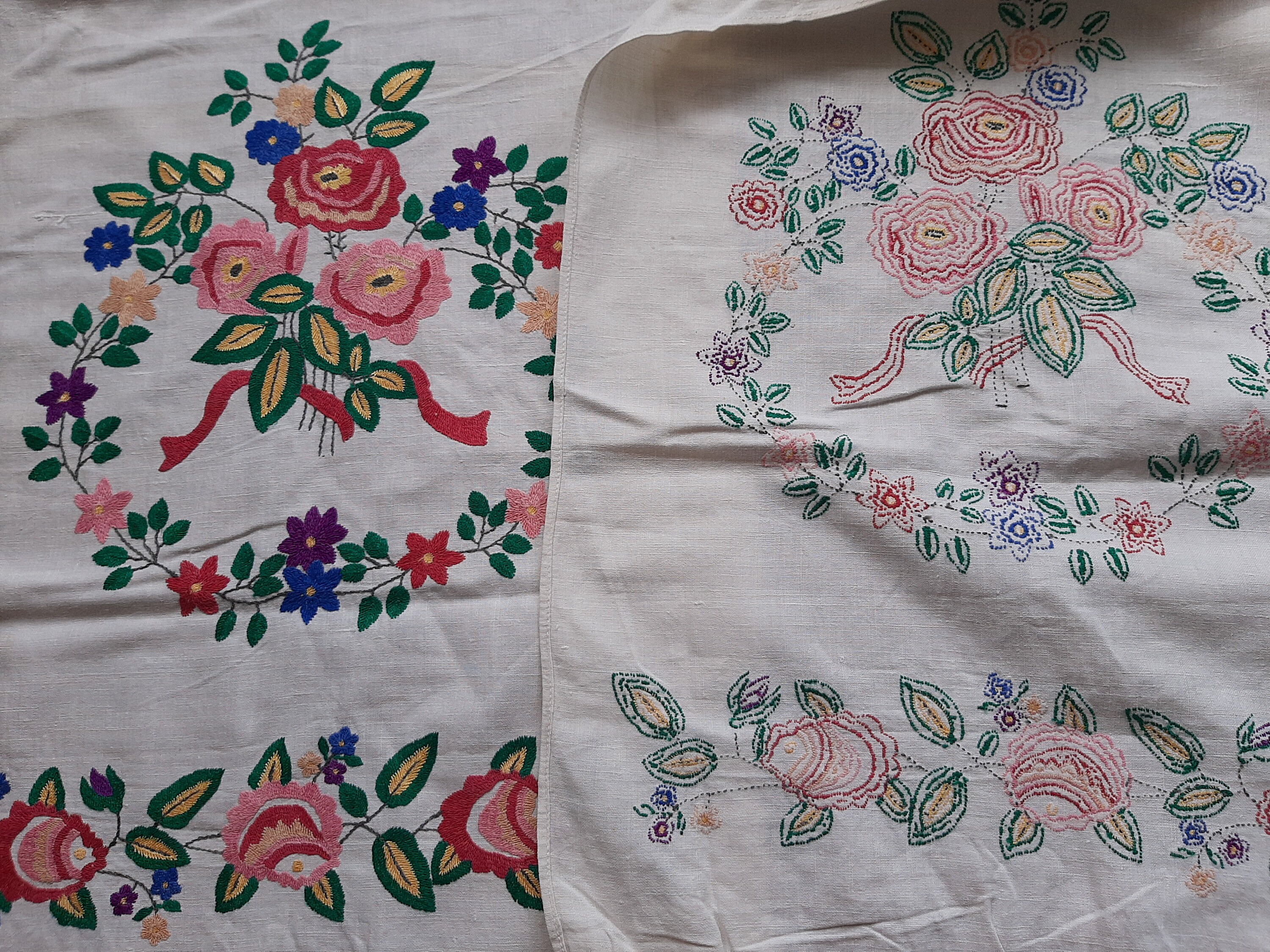 bestickte tischl�ufer