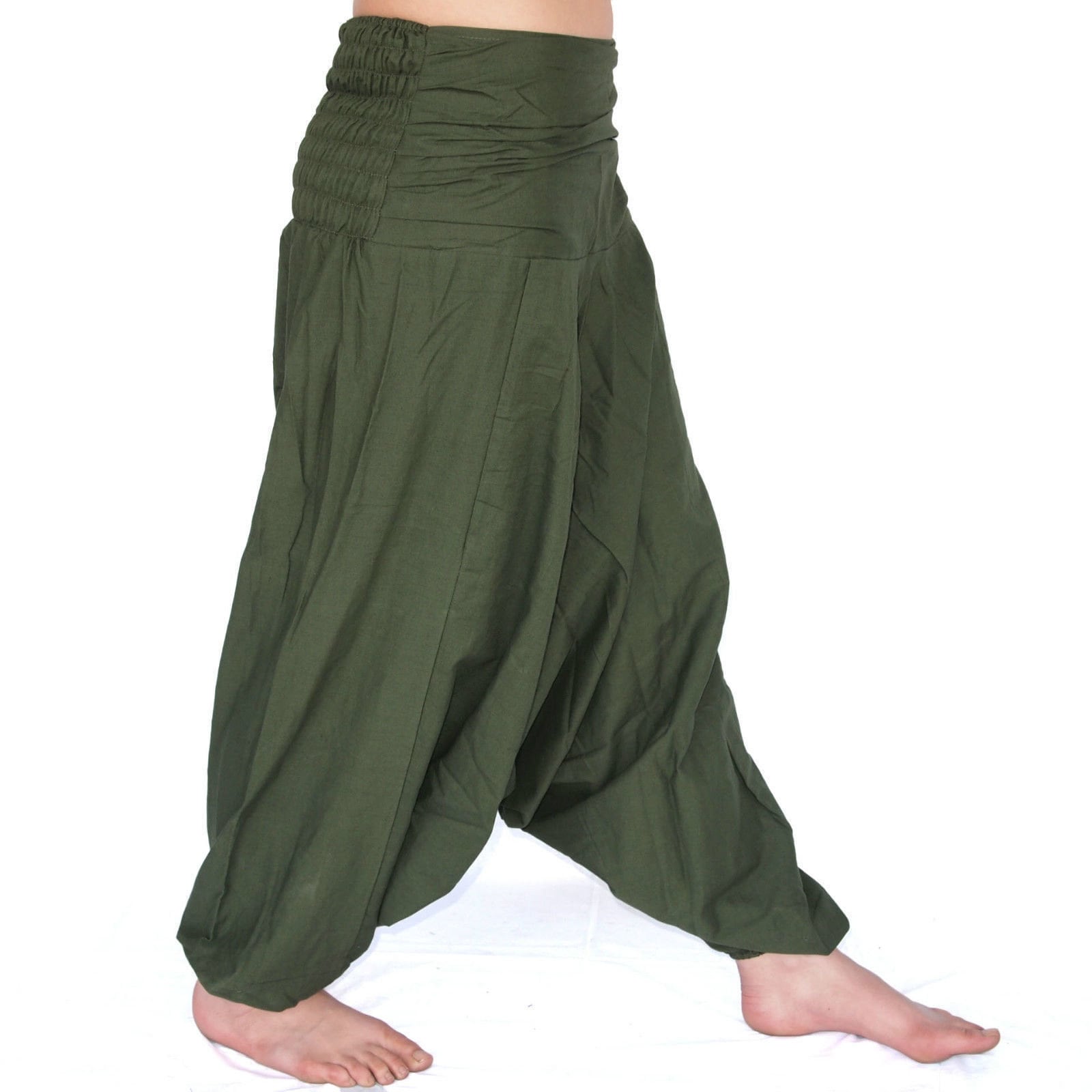 Indian Women Hippie Aladdin Yoga Ali Pants Gypsy Genie Baba Harem Trousers Baggy