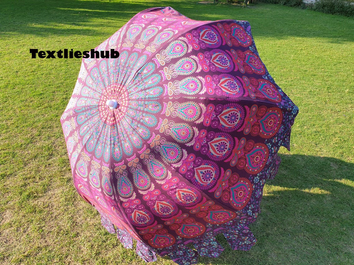 rijst Lake Taupo Top New Handmade Multi Colors Large Parasols Patio Garden - Etsy