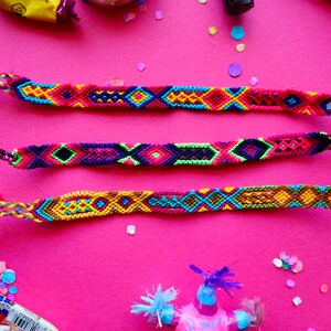 Braided Friendship Bracelet Pulsera de Amigos Mexican Friendship Bracelet image 2