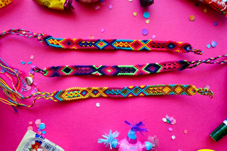 Braided Friendship Bracelet Pulsera de Amigos Mexican Friendship Bracelet image 2