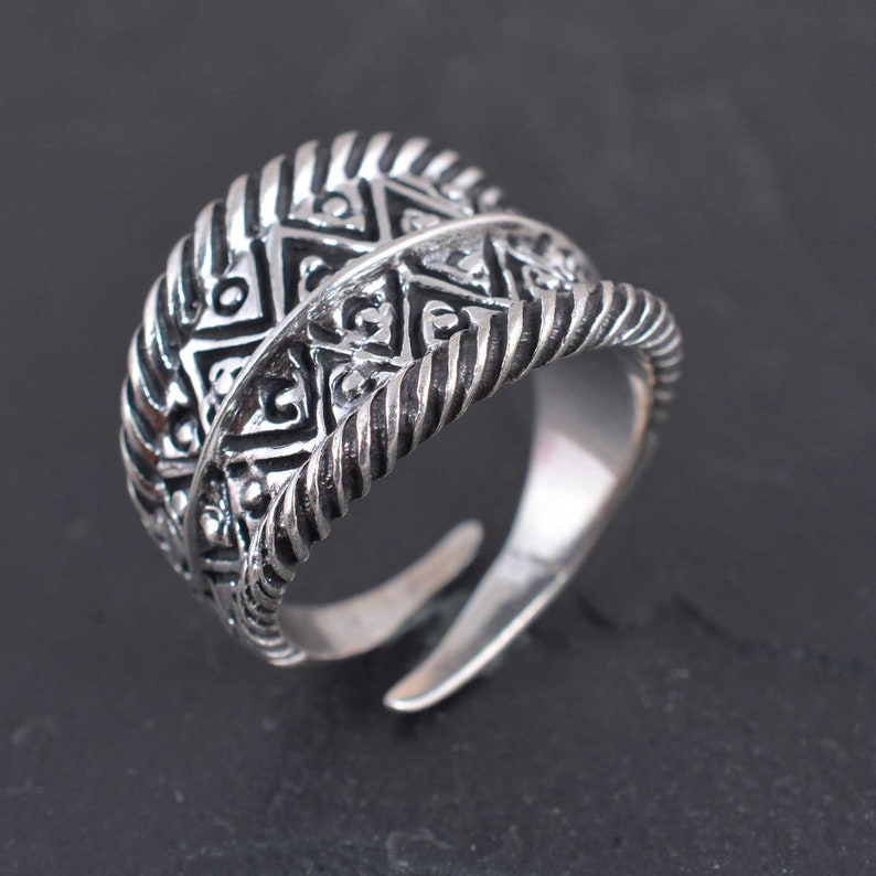Triangle designer ring,Sterling silver ring,Handmade ring,Statement ring,Silver rings,Silver jewelry,Gift for her